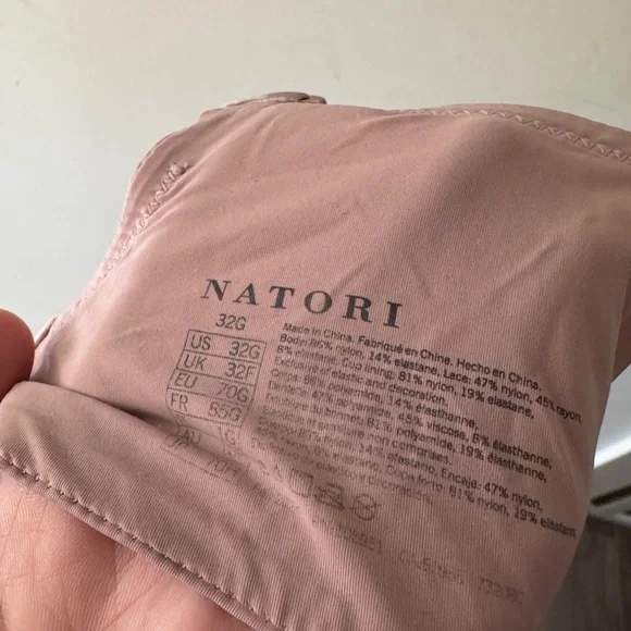 Natori Pink Pure Luxe Underwire T-Shirt Bra 32G - Picture 5 of 6